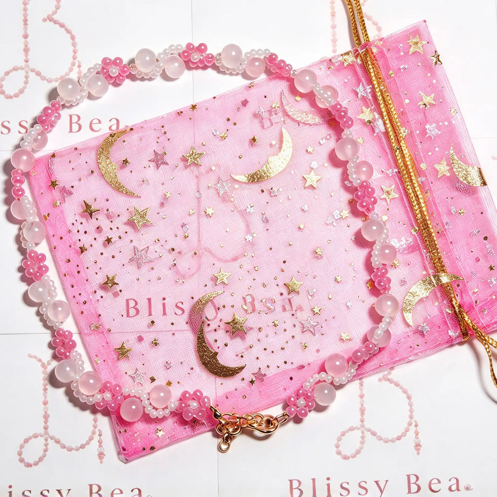 Blissy Bea — Pink Blossom necklace